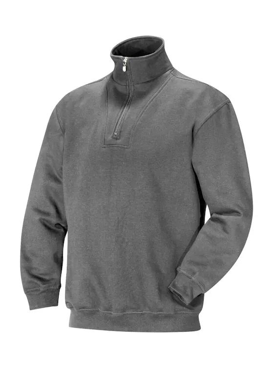 Jobman 65550010 Half-Zip Sweatshirt Regular Fit