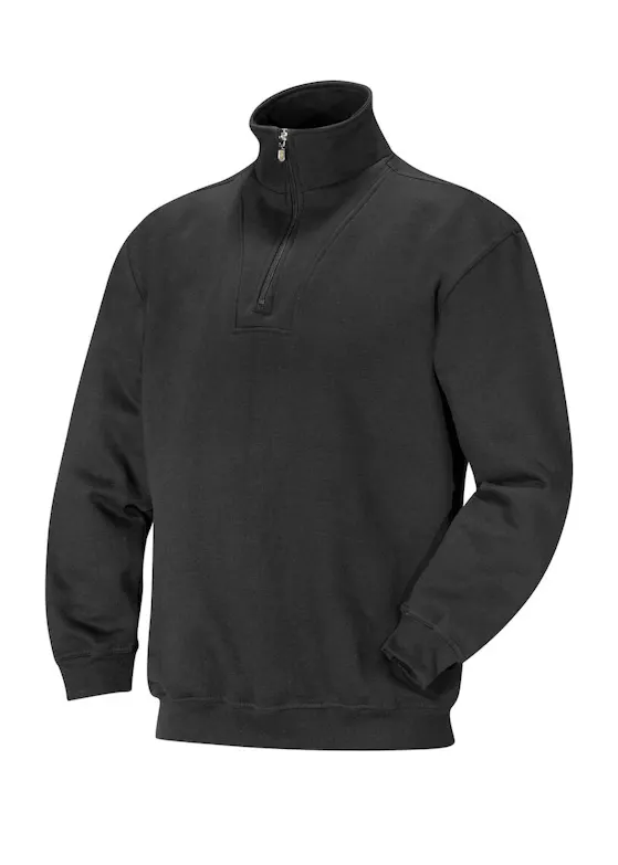 Jobman 65550010 Half-Zip Sweatshirt Regular Fit