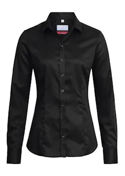 Greiff 6560 Blouse Kent-Kraag Slim Fit Dames Essentials - Premium