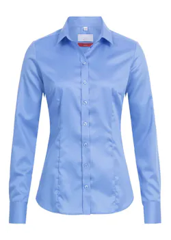 Greiff 6560 Blouse Kent-Kraag Slim Fit Dames Essentials - Premium miniatuur