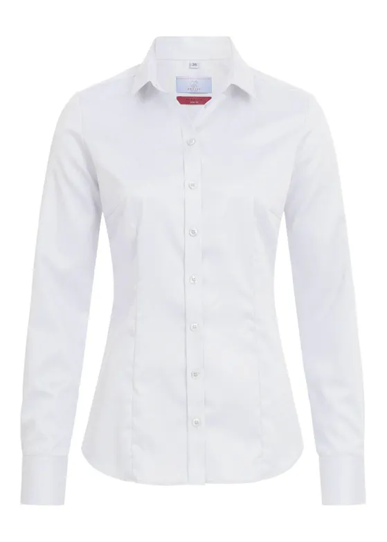 Greiff 6560 Blouse Kent-Kraag Slim Fit Dames Essentials - Premium