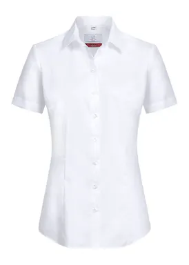 Greiff 6563 Blouse Korte Mouw Regular Fit Dames Essentials - Premium