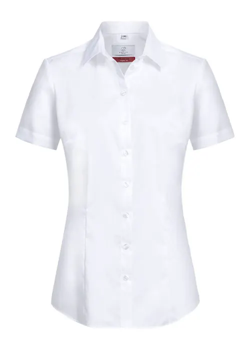 Greiff 6563 Blouse Korte Mouw Regular Fit Dames Essentials - Premium