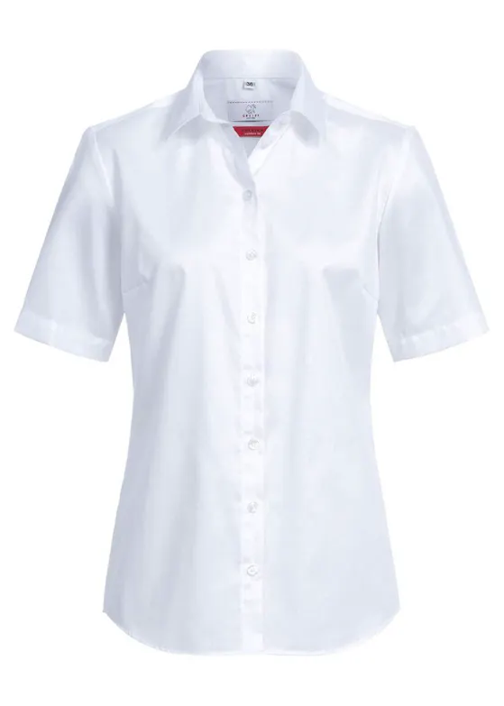Greiff Damenbluse mit kurzen Ärmeln, Premium-Comfort-Fit - 6565