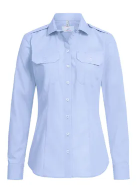 Greiff 6570 Pilotenbluse, Regular Fit, Damen-Essentials - Simple