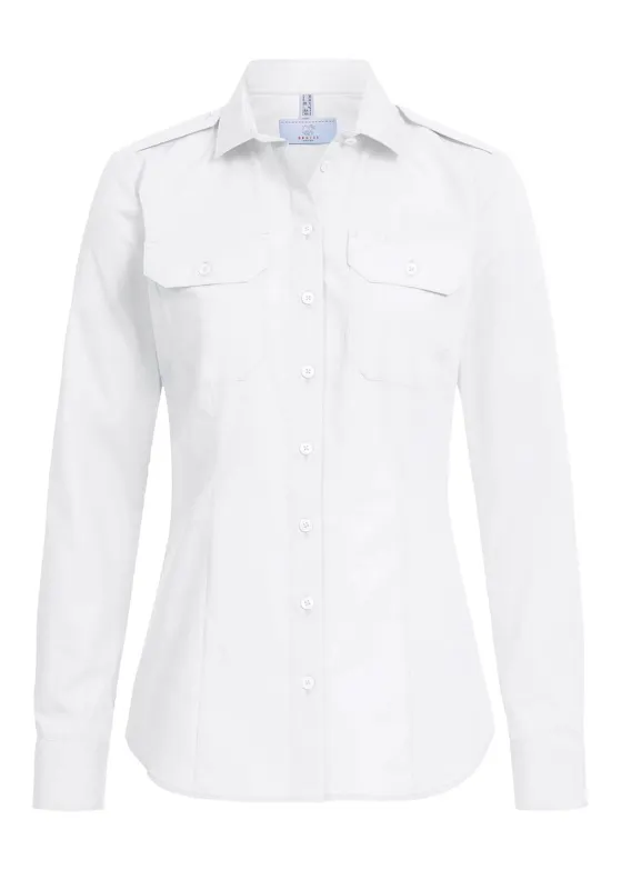 Greiff 6570 Pilotenbluse, Regular Fit, Damen-Essentials - Simple