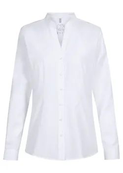Greiff RF Landhaus 65720 Blouse met Opstaande Kraag 1/1 Regular Fit Dames