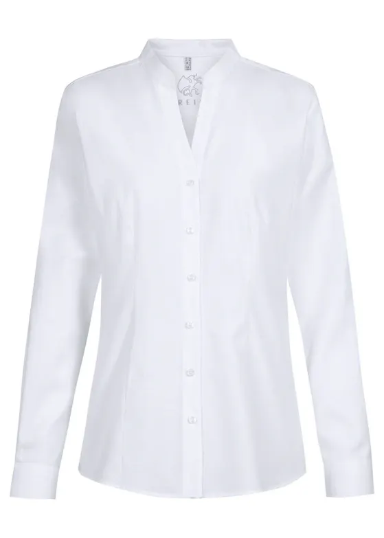 Greiff RF Landhaus 65720 Blouse met Opstaande Kraag 1/1 Regular Fit Dames