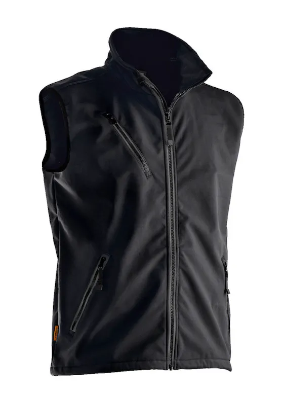 Jobman 7502 Light Softshell Vest Regular Practical Fit