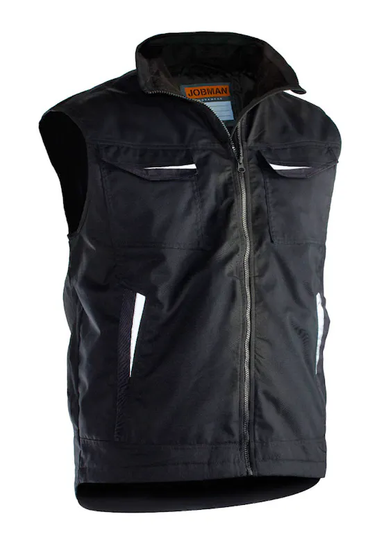 Jobman 7517 Service Vest Lined Regular Fit Practical