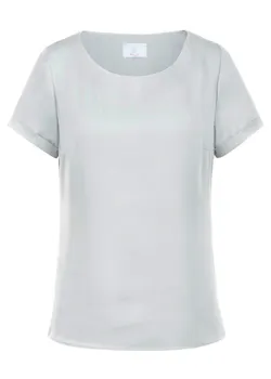 Greiff 6577 Blouse Dames Korte Mouw Regular Fit Essentials - Chiffon miniatuur