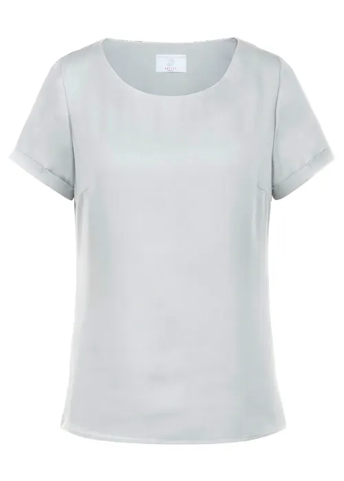 Greiff 6577 Blouse Dames Korte Mouw Regular Fit Essentials - Chiffon