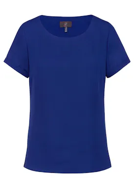 Greiff 6577 Damenbluse, kurze Ärmel, Regular Fit Essentials - Chiffon