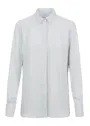 Greiff 6580 Bluse – verdeckte Knopfleiste, Damenschnitt, Essentials – Chiffon Vorschaubild