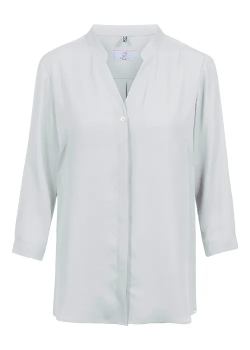 Greiff 6586 Blouse Chiffon Driekwart Mouw Regular Fit Dames Essentials - Chiffon