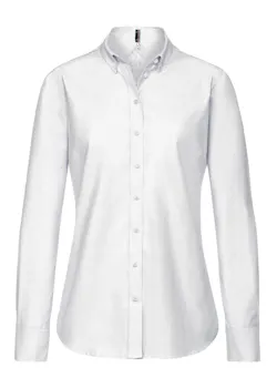 Greiff 6591 Blouse Buttondown Regular Fit Dames Essentials - Casual miniatuur