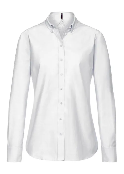 Greiff 6591 Blouse Buttondown Regular Fit Dames Essentials - Casual