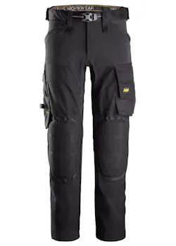 Snickers AllroundWork, Stretch Werkbroek Capsulized™ Kniebeschermers 6593 miniatuur