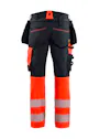 Blåkläder 1145 ToolRig High Vis Werkbroek 4-weg Stretch miniatuur