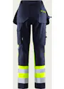 Fristads Flamestat 2271 Arbeitshose High-Vis-Stretch für Damen, Klasse 1, ATHF Vorschaubild