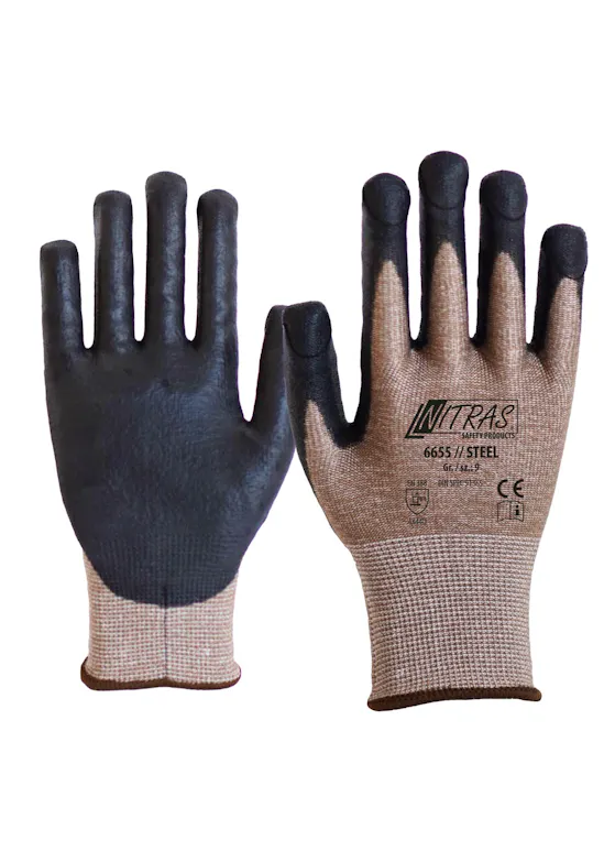 Nitras Safety 6655 // Stahlhandschuh
