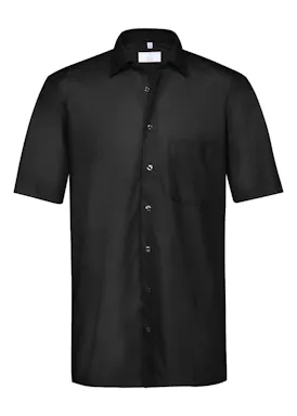 Greiff 6665 Hemd, kurzärmelig, New-Kent-Kragen, Regular Fit Essentials - Basic