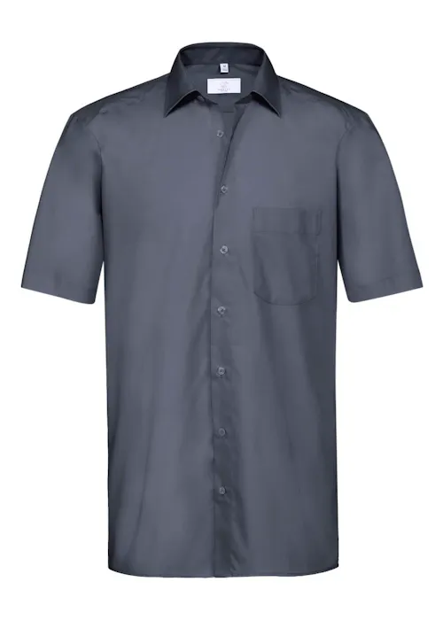 Greiff 6665 Overhemd Korte Mouw New Kent Kraag Regular Fit Essentials - Basic