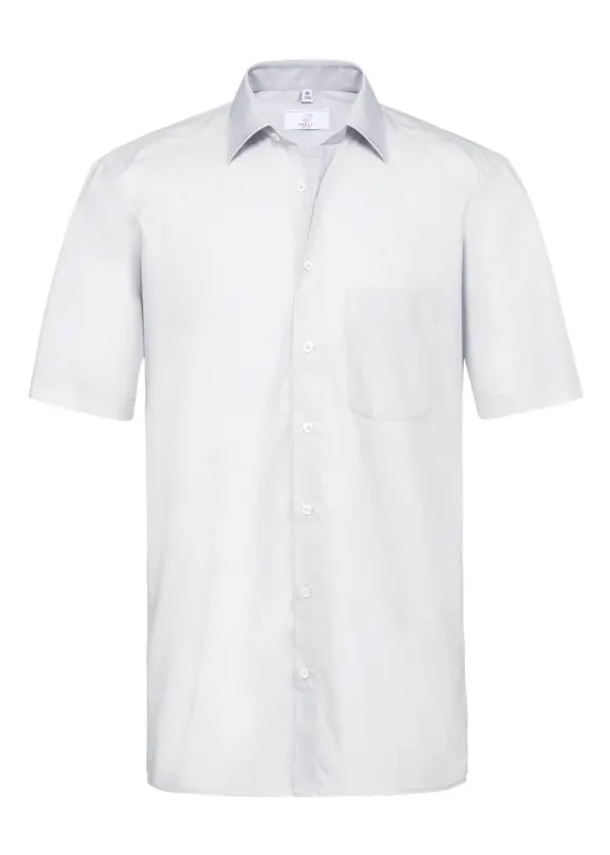 Greiff 6665 Hemd, kurzärmelig, New-Kent-Kragen, Regular Fit Essentials - Basic