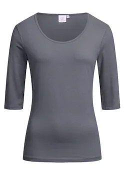 Greiff 6680 Shirt Halve Mouw Regular Fit Dames Essentials - Shirts miniatuur