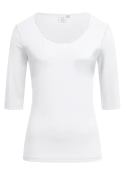 Greiff 6680 Shirt Halve Mouw Regular Fit Dames Essentials - Shirts miniatuur