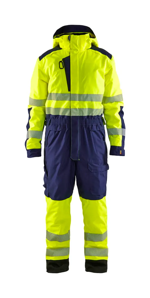 High Vis Gelb/Marineblau
