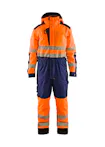 High Vis Oranje/Marineblauw