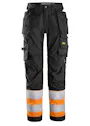 Snickers High-Vis, Klasse 1, Damen-Stretch-Arbeitshose mit Holstertaschen 6734 Vorschaubild