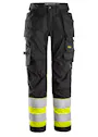 Snickers High-Vis, Klasse 1, Damen-Stretch-Arbeitshose mit Holstertaschen 6734 Vorschaubild