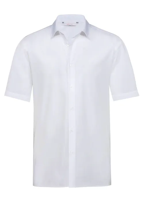 Greiff 6745 Overhemd Korte Mouw Regular Fit Essentials - Simple