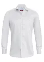 Greiff 6760 Overhemd Opengewerkte Kraag Slim Fit Essentials - Premium miniatuur