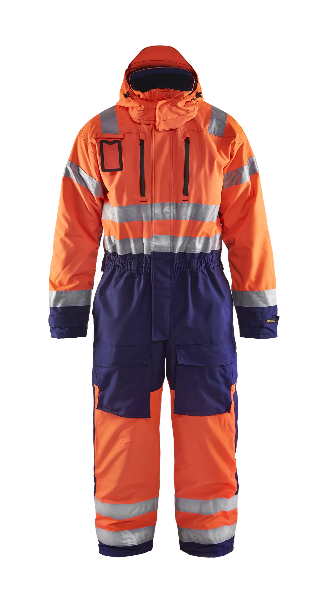 Oranje/Marineblauw