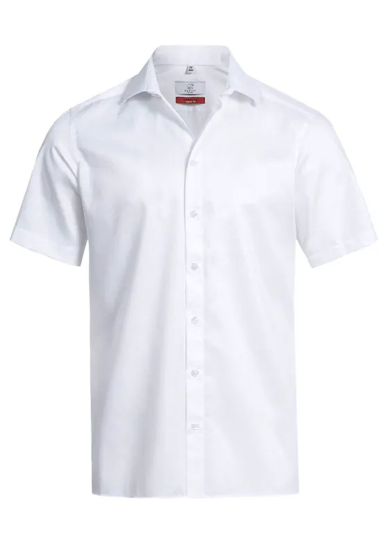 Greiff 6763 Overhemd Korte Mouw Regular Fit Essentials - Premium