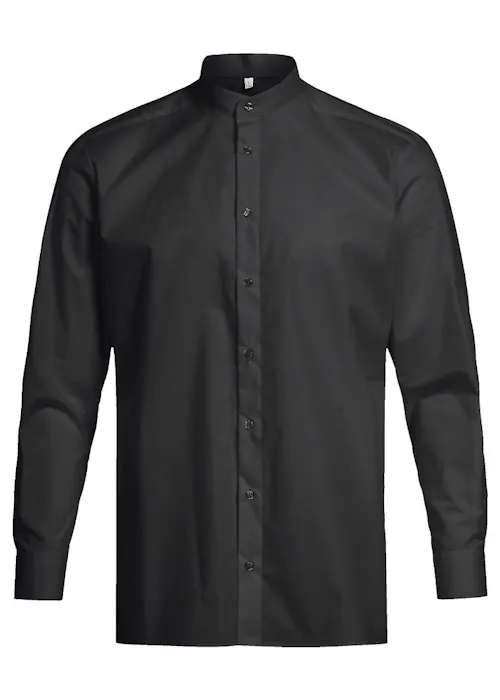 Greiff 6772 Hemd mit opstehendem Kragen Regular Fit Essentials - Basic