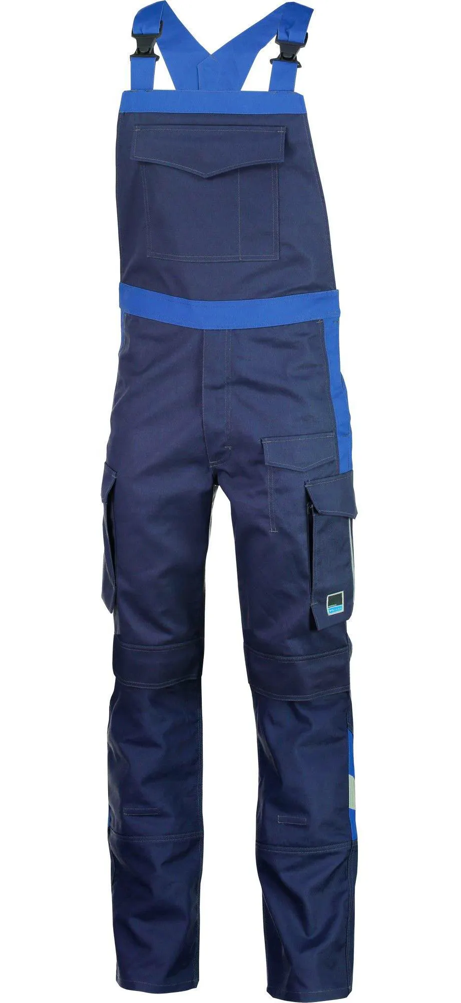 Donkerblauw/korenblauw
