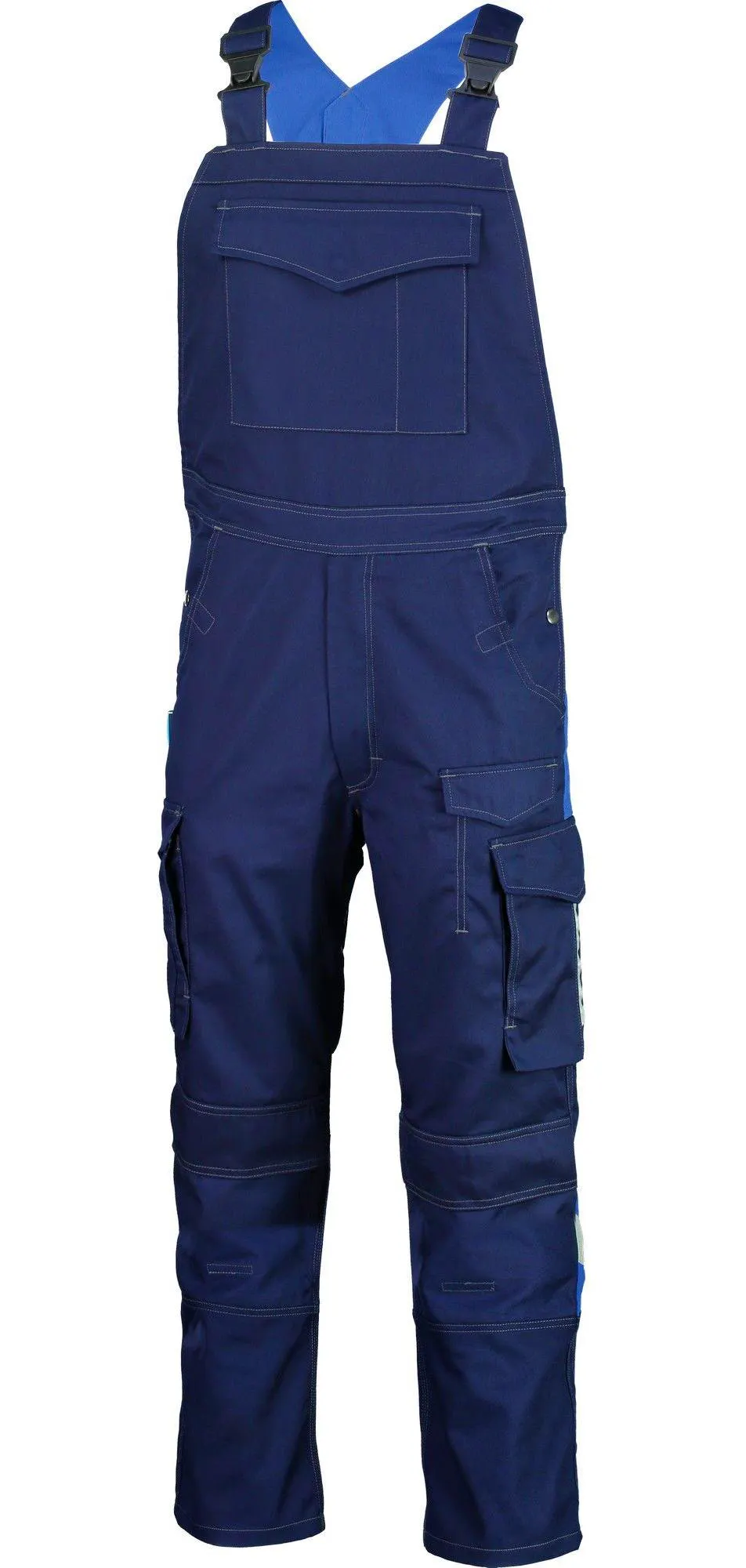 Donkerblauw/korenblauw