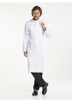Chaud Devant Schort Bib Apron RPB White