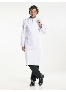 Chaud Devant Schürze Bib Apron RPB, White