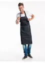 Chaud Devant Schürze Black Denim Bib Apron Vorschaubild