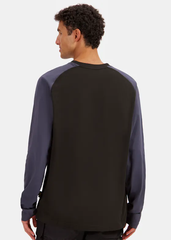 Snickers Zweifarbiges T-Shirt mit langen Ärmeln