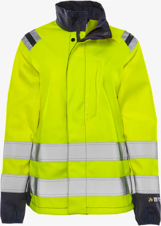 Fristads Flamestat Hi Vis Softshelljack Dames Klasse 3 4076 Fss