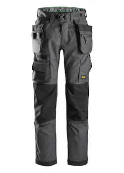 Snickers Workwear FlexiWork, Vloerleggersbroek+ met Holsterzakken 6923 miniatuur