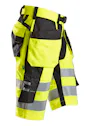 Snickers Workwear FlexiWork, High-Vis kurze Hose+ mit Holstertaschen, Klasse 1 - 6933 Vorschaubild