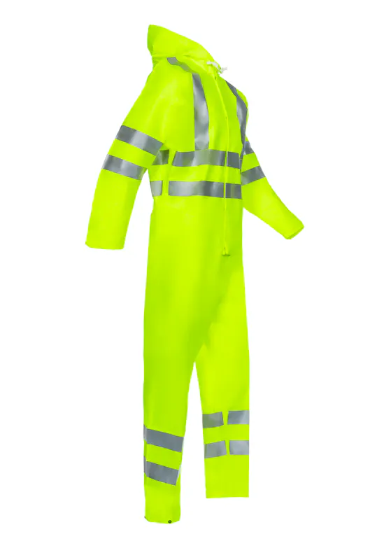 Sioen Etna 6936A2F01 Warnschutz-Regenoverall, reflektierend, wasserdicht