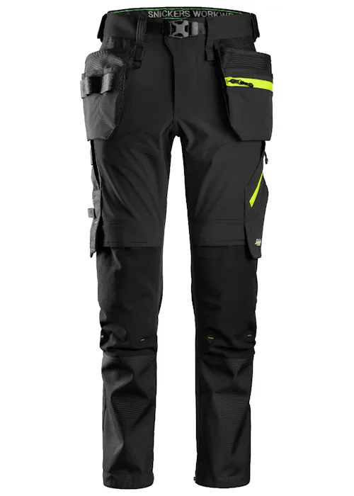 Snickers Workwear FlexiWork, Stretch Werkbroek+ met Holsterzakken 6940